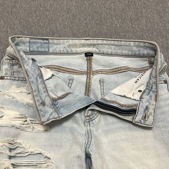 American Eagle distressed mom jeans size 0 - Picture 5 of 7